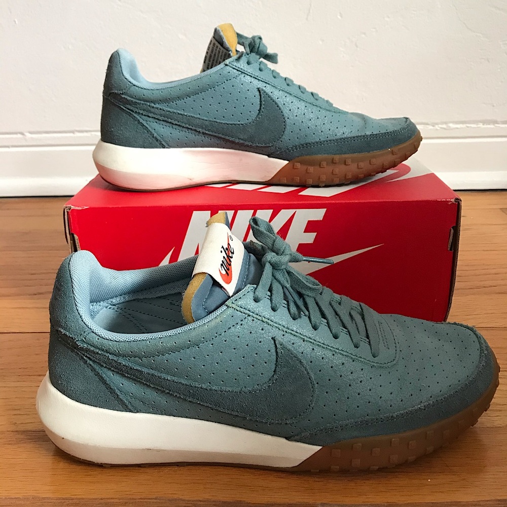 NIKE Roshe Waffle Racer premium Smokey Blue
